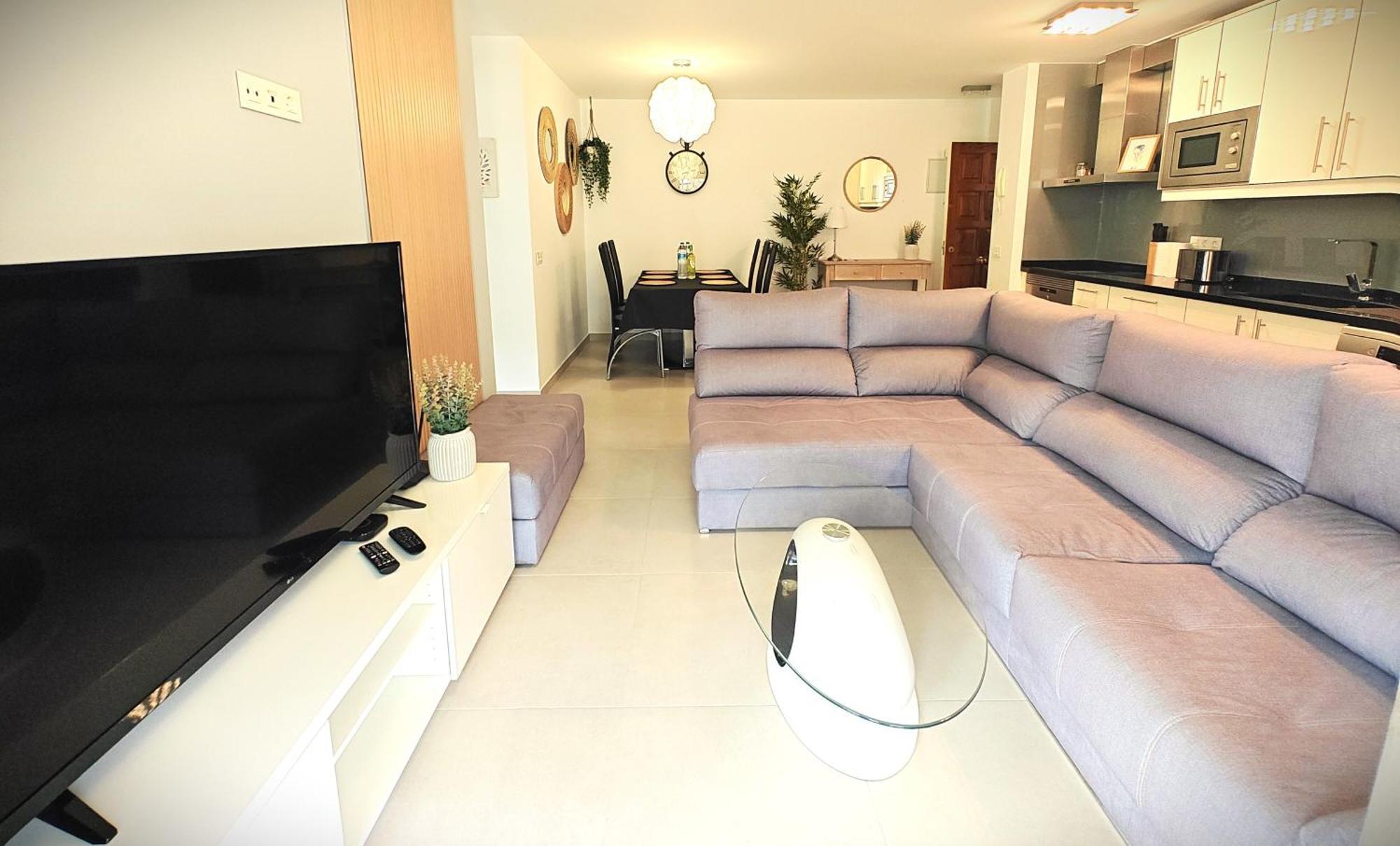 Sun Apartment - 3 Bedrooms, Priv Parking, Pool, Ac, Tv Channels, Fibre Net לוס כריסטיאנוס מראה חיצוני תמונה